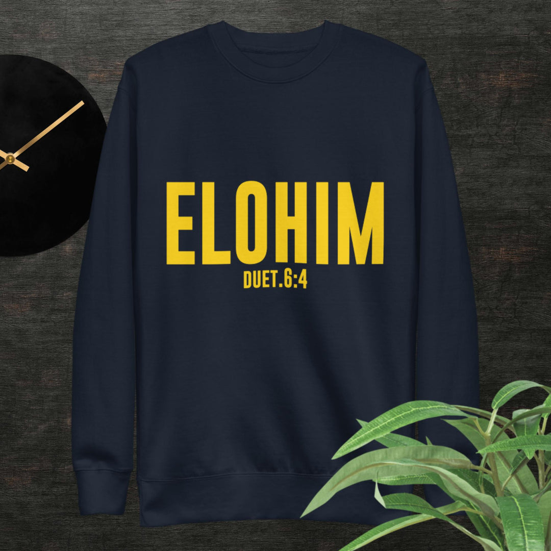 F&H Christian Elohim  Women Premium Sweatshirt