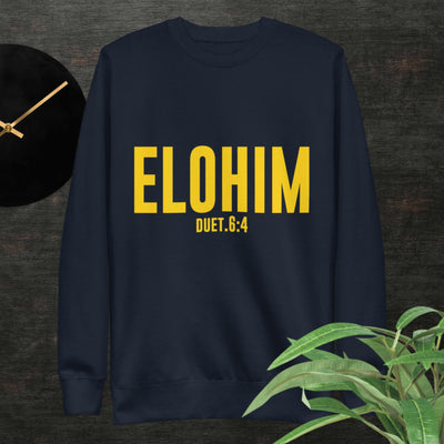 F&H Christian Elohim  Women Premium Sweatshirt