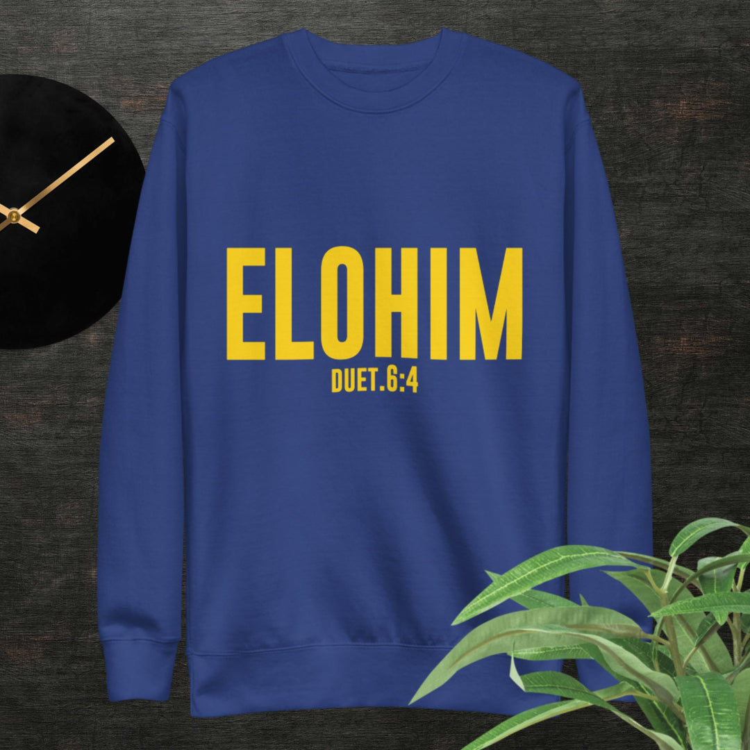 F&H Christian Elohim  Women Premium Sweatshirt
