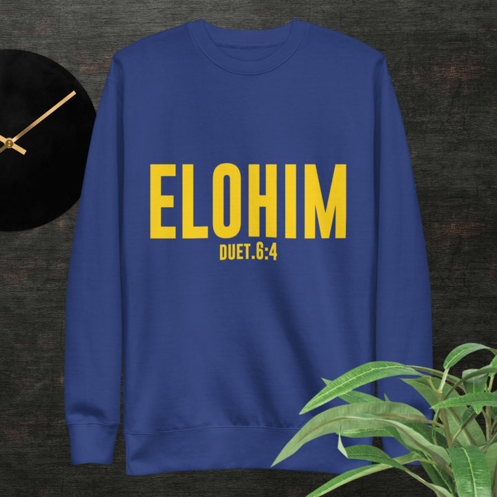 F&H Christian Elohim  Women Premium Sweatshirt