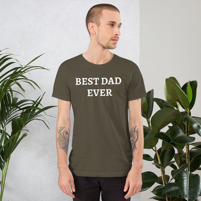 F&H Christian Best Dad Ever Mens t-shirt