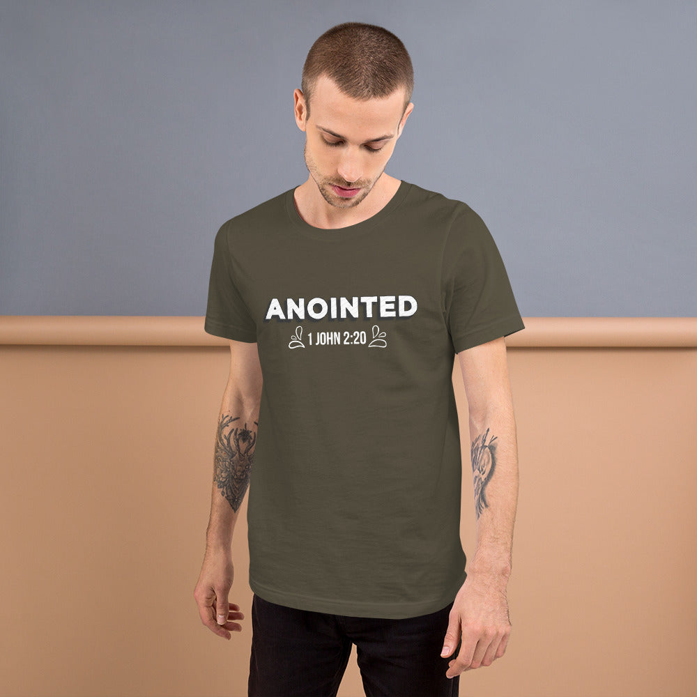 F&H Christian Anointed Mens T-shirt