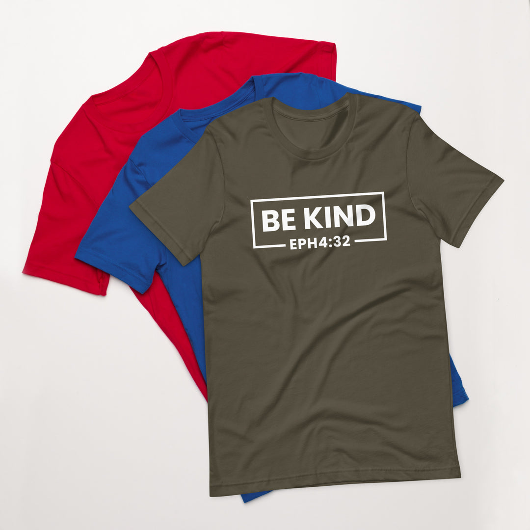 F&H Christian Be Kind Ephesians 4:32 Mens T-shirt