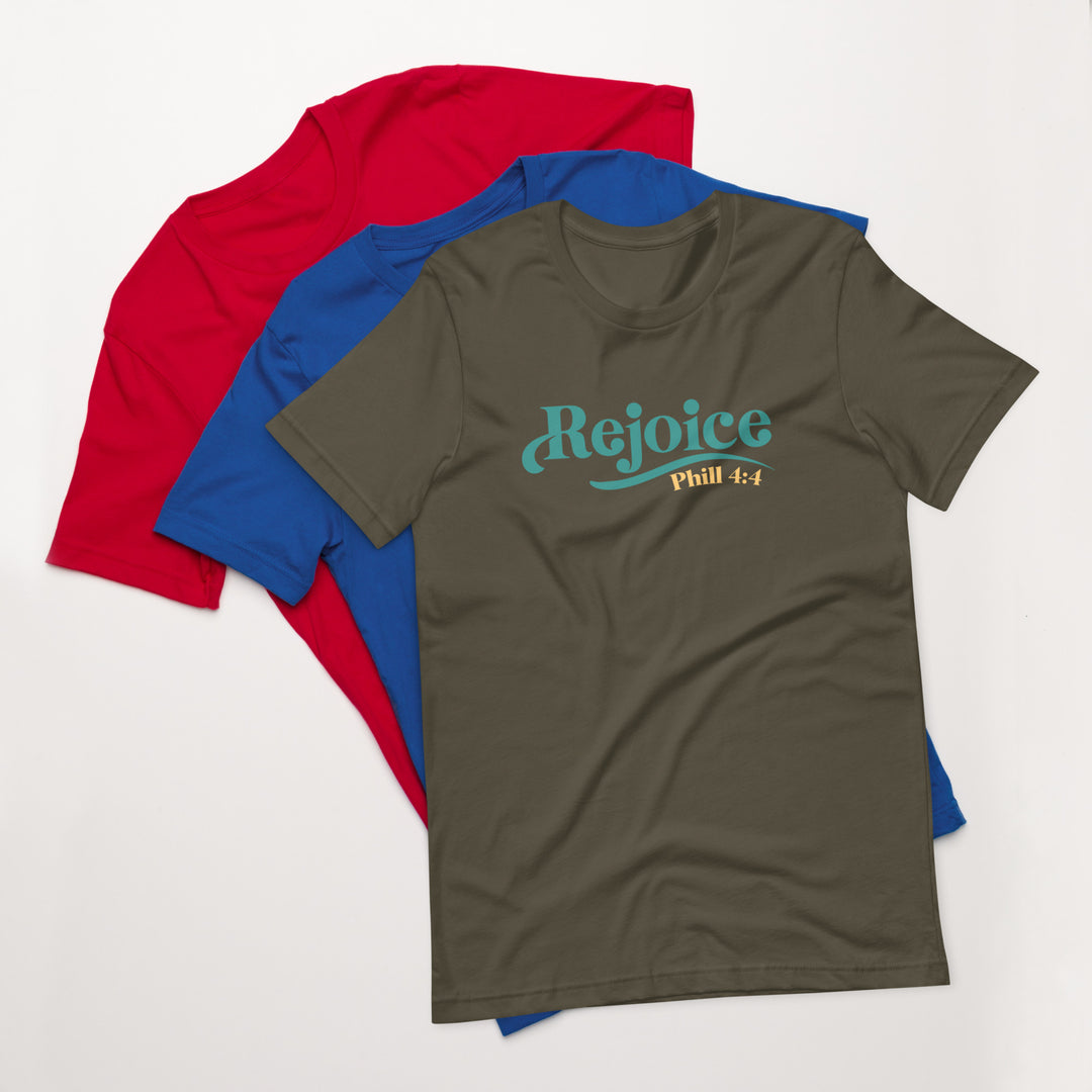F&H Christian Rejoice Mens T-Shirt