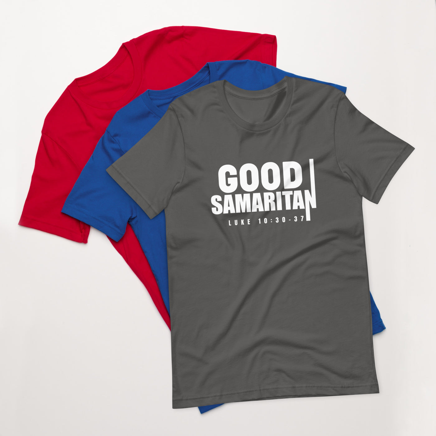 F&H Christian Good Samaritan Luke 10:30-37 Mens T-shirt
