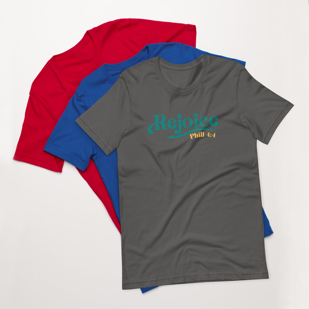 F&H Christian Rejoice Mens T-Shirt