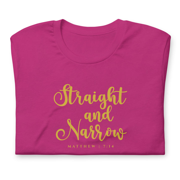 F&H Christian Straight and Narrow Womens t-shirt