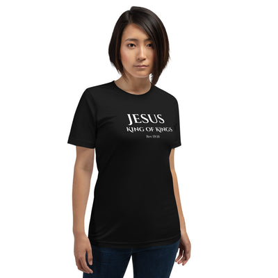F&H jesus king of kings Women t-shirt - Faith and Happiness Store