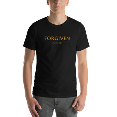 F&H Christian Forgiven Mens T-Shirt - Faith and Happiness Store