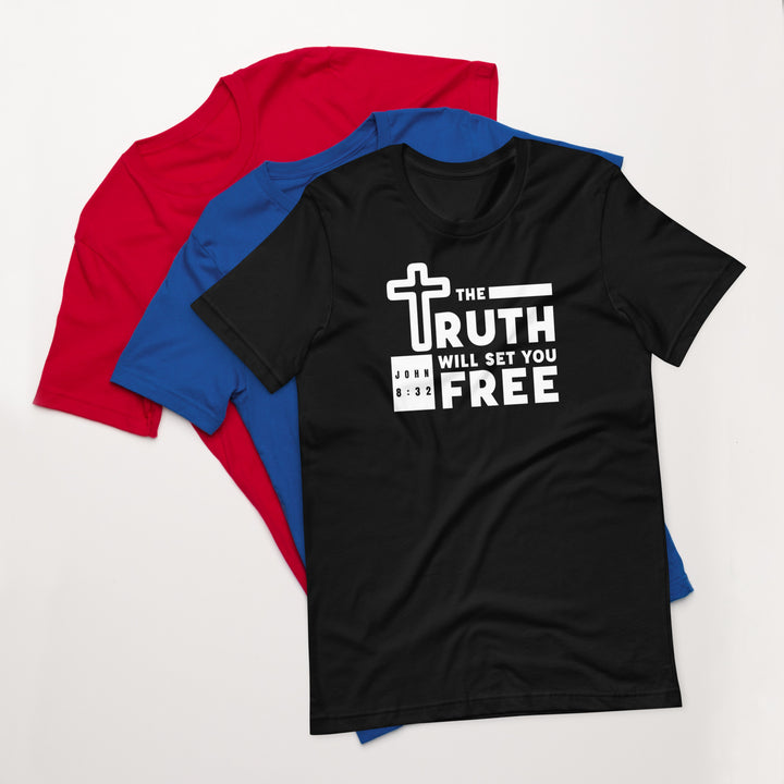 F&H Christian The Truth Will Set You Free Mens T-Shirt