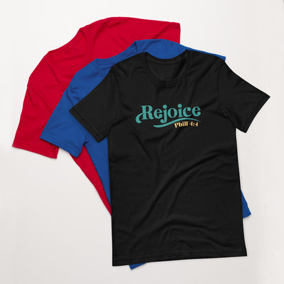 F&H Christian Rejoice Mens T-Shirt