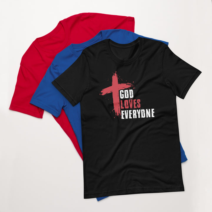 F&H Christian God Loves Everyone T-shirt
