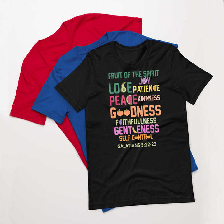F&H Christian Fruit of The Spirit Galatians 5:22-23 Womens t-shirt