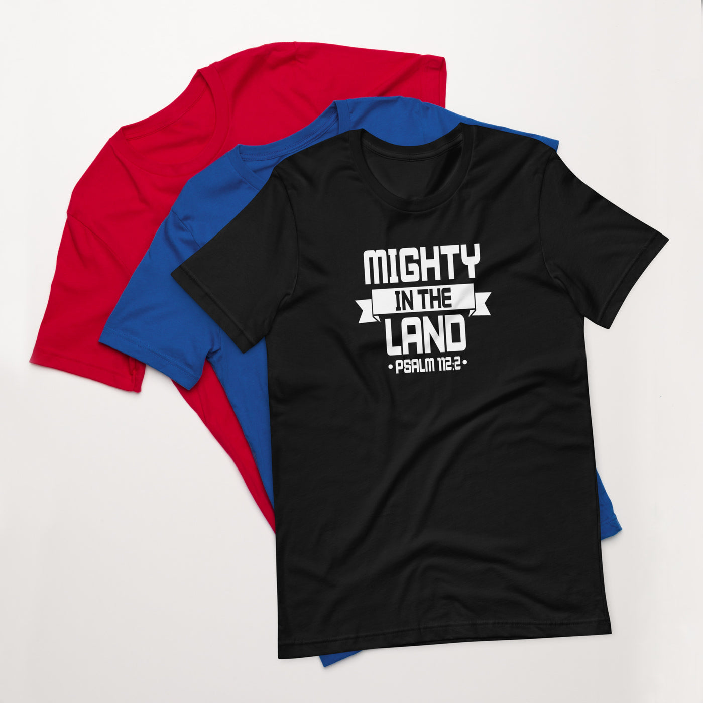 F&H Christian Mighty In The Land Psalm 112:2 Mens t-shirt