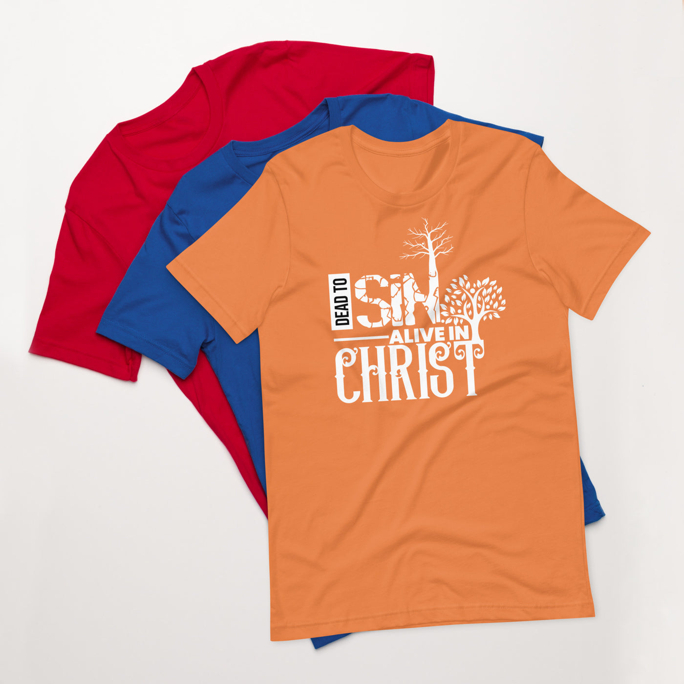 F&H Christian Dead To Sin Alive In Christ T-shirt