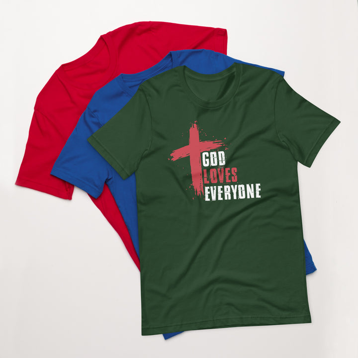 F&H Christian God Loves Everyone T-shirt