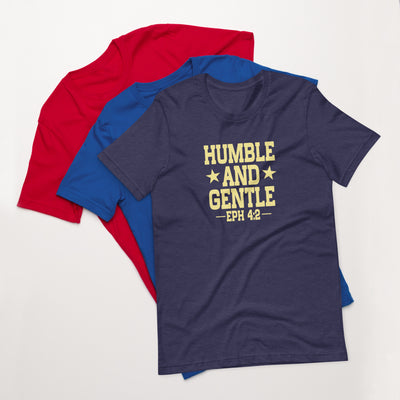 F&H Christian Humble And Gentle Ephesians 4:2 Womens t-shirt