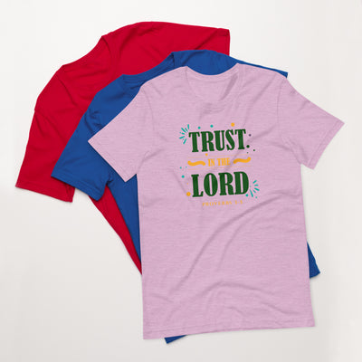 F&H Christian  Trust in the Lord Womens t-shirt