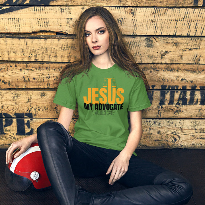F&H Christian Jesus My Advocate Womens T-shirt