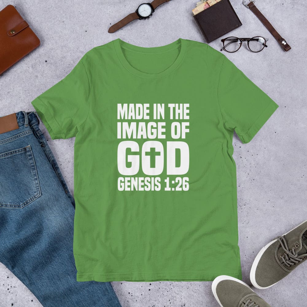 F&H Christian Made in The Image Of God Mens t-shirt
