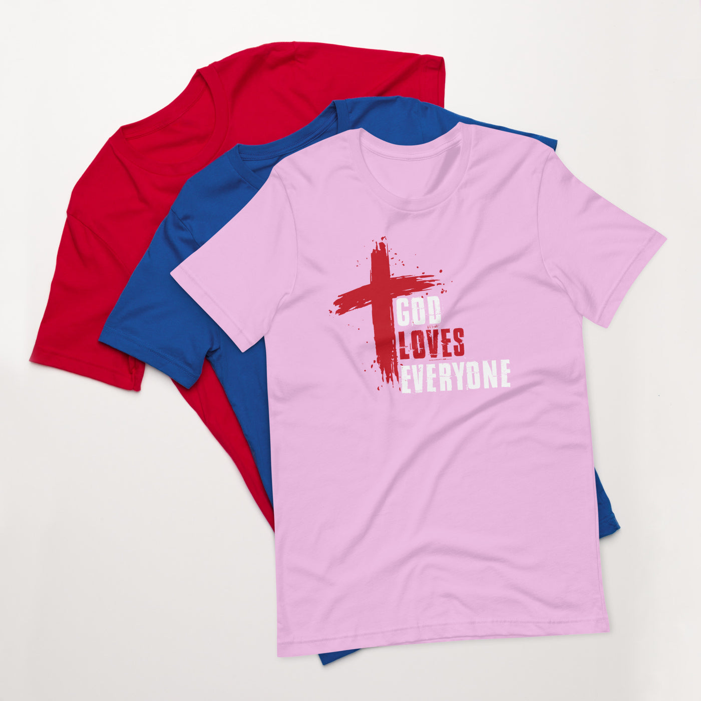 F&H Christian God Loves Everyone T-shirt