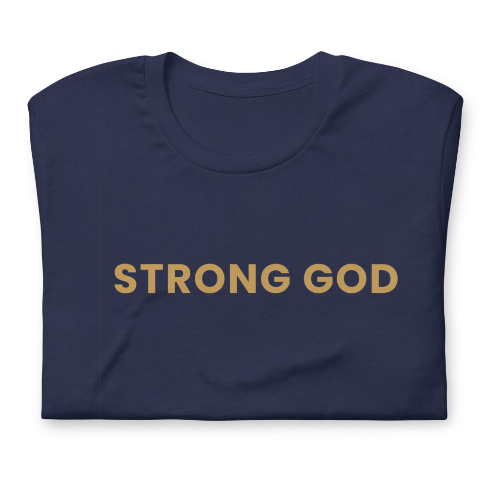 F&H Christian Strong God Women's T-Shirt - Faith and Happiness Store