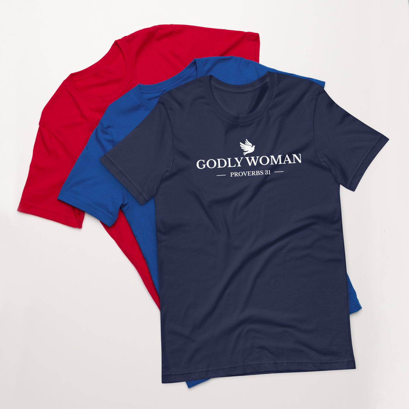 F&H Christian Godly Woman Women's T-Shirt - Faith and Happiness Store
