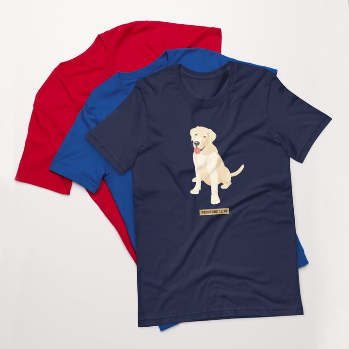 F&H Christian Proverbs Golden Retriever Unisex T-Shirt - Faith and Happiness Store