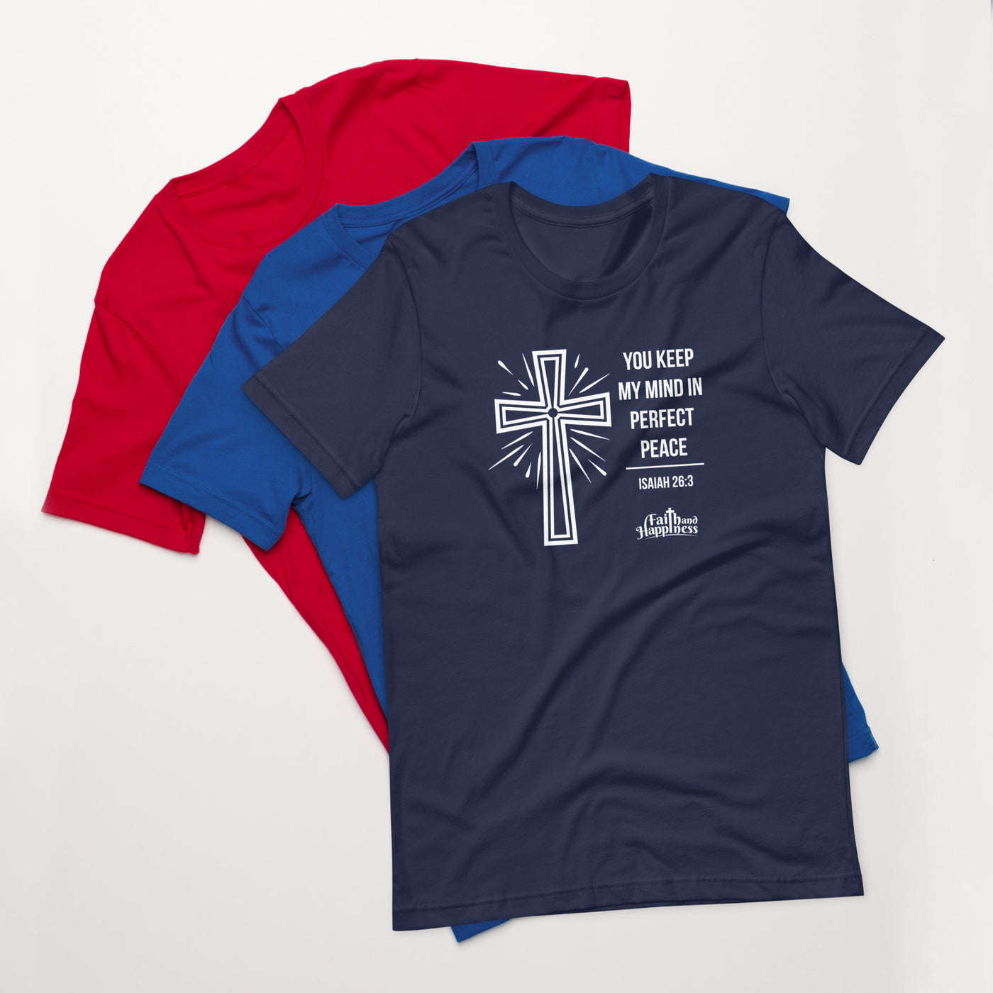 F&H Christian You Keep My Mind in Perfect Peace Women T-Shirt