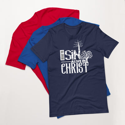 F&H Christian Dead To Sin Alive In Christ T-shirt