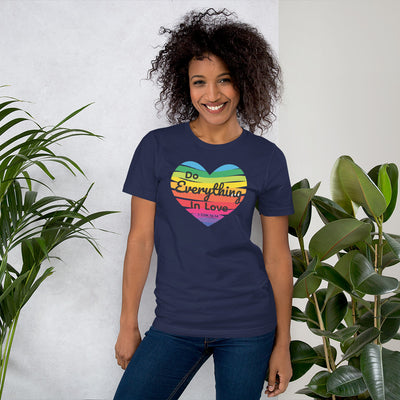 F&H Christian Do Everything in Love Womens T-shirt