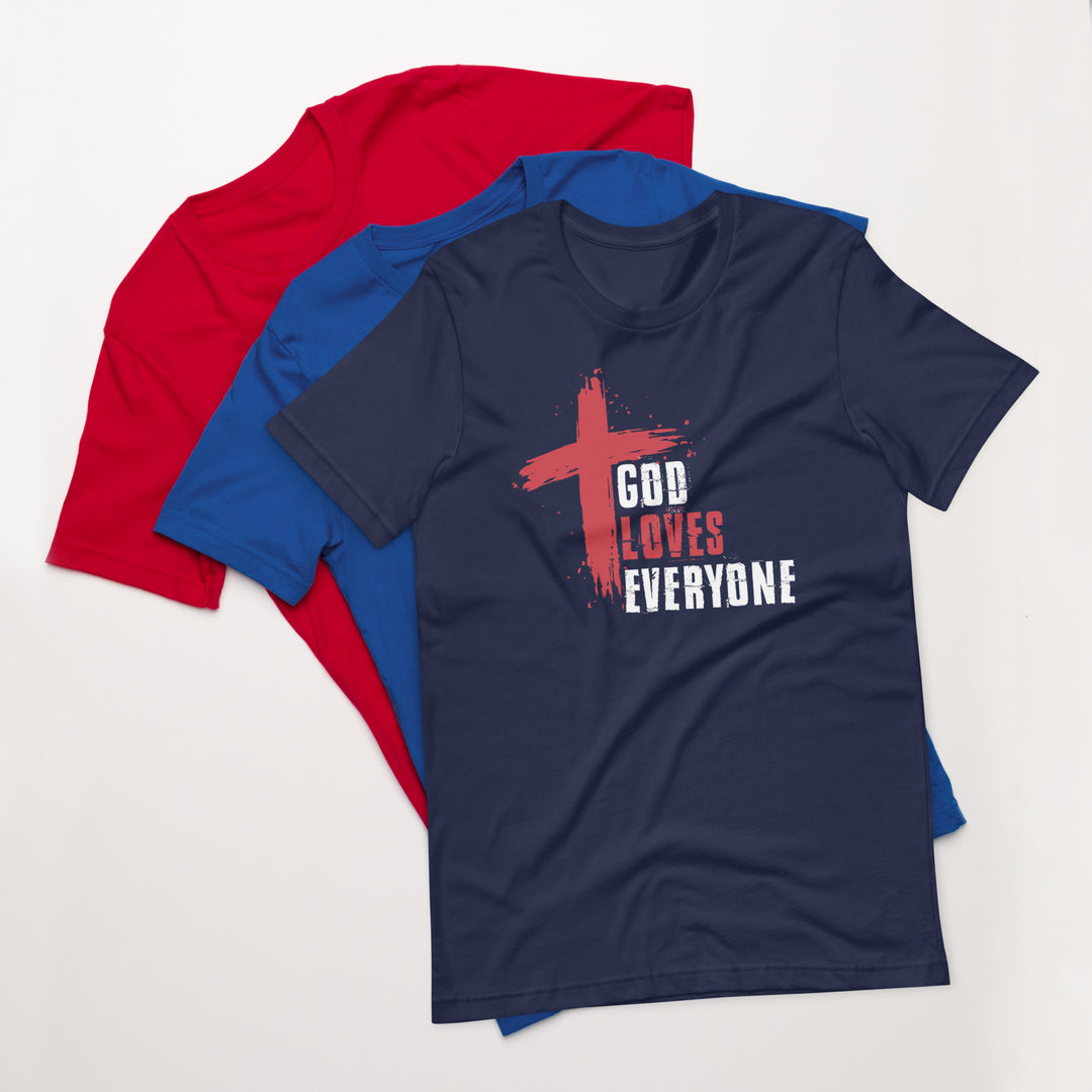 F&H Christian God Loves Everyone T-shirt