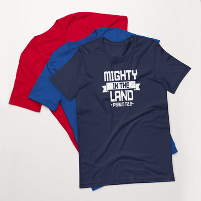 F&H Christian Mighty In The Land Psalm 112:2 Mens t-shirt