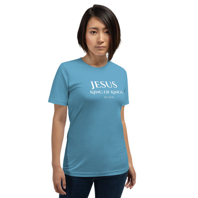 F&H jesus king of kings Women t-shirt - Faith and Happiness Store
