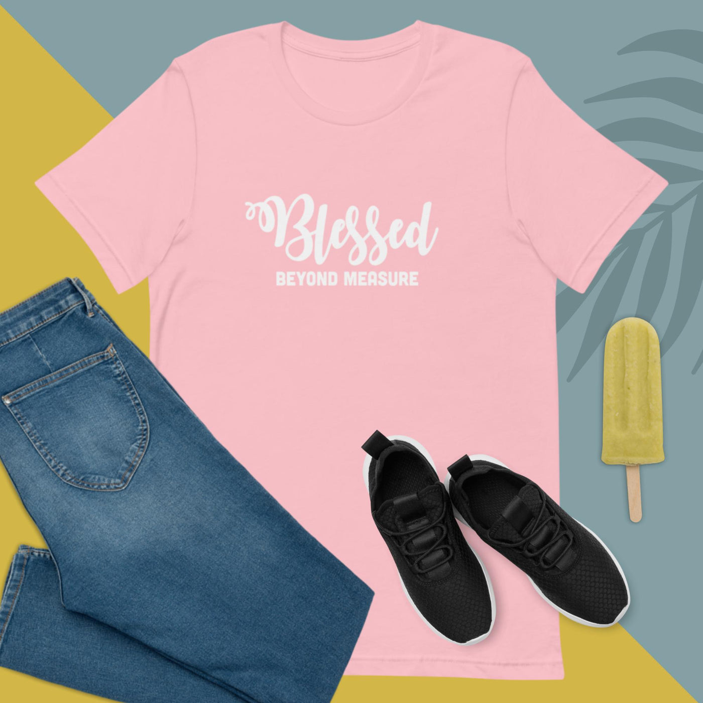 F&H Christian Blessed Beyond Measure Womens T-shirt