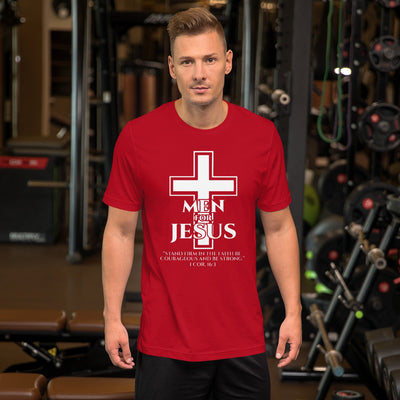 F&H Christian Men For Jesus Men's T-Shirt - Faith and Happiness Store