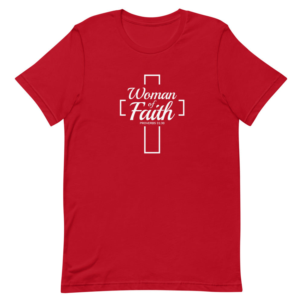 F&H Christian Woman of Faith Women's T-Shirt - Faith and Happiness Store