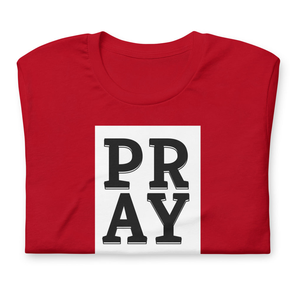 F&H Christian Pray Women's T-Shirt - Faith and Happiness Store