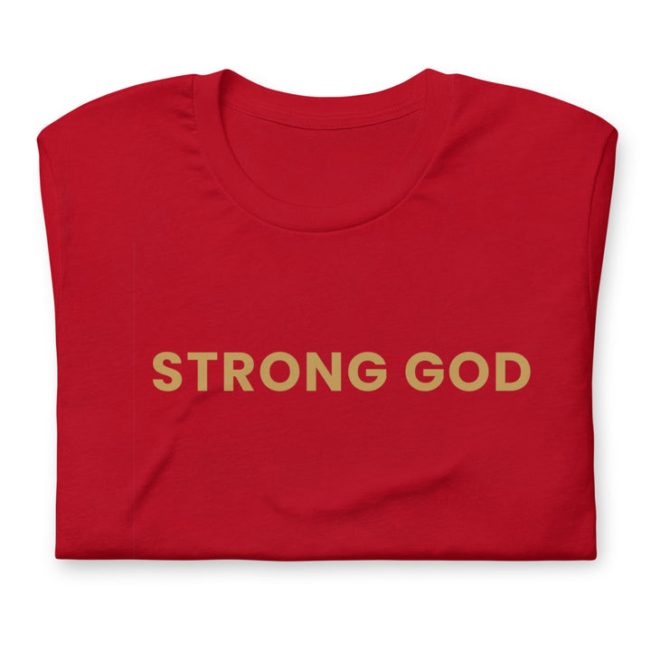 F&H Christian Strong God Women's T-Shirt - Faith and Happiness Store