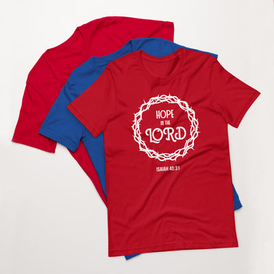 F&H Christian Hope In The Lord T-Shirt - Faith and Happiness Store