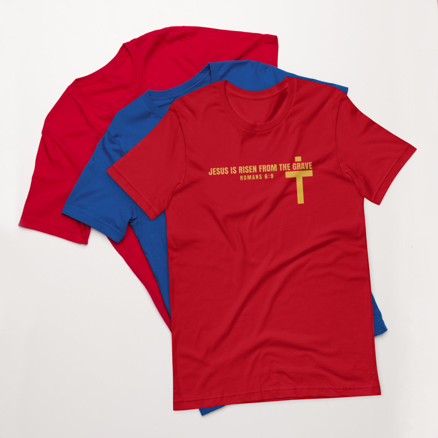 F&H Christian Jesus is Risen from the Grave Mens T-shirt