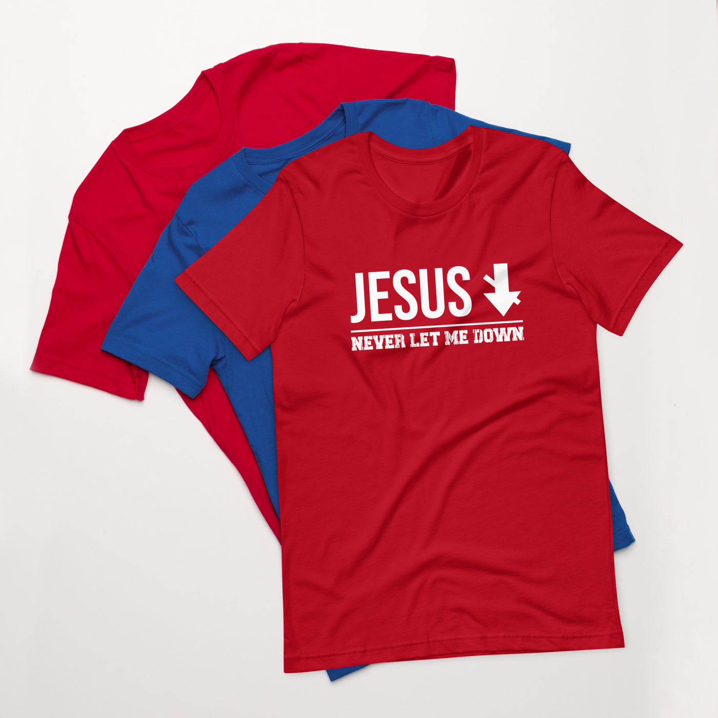 F&H Christian Jesus Never Let Me Down T-shirt
