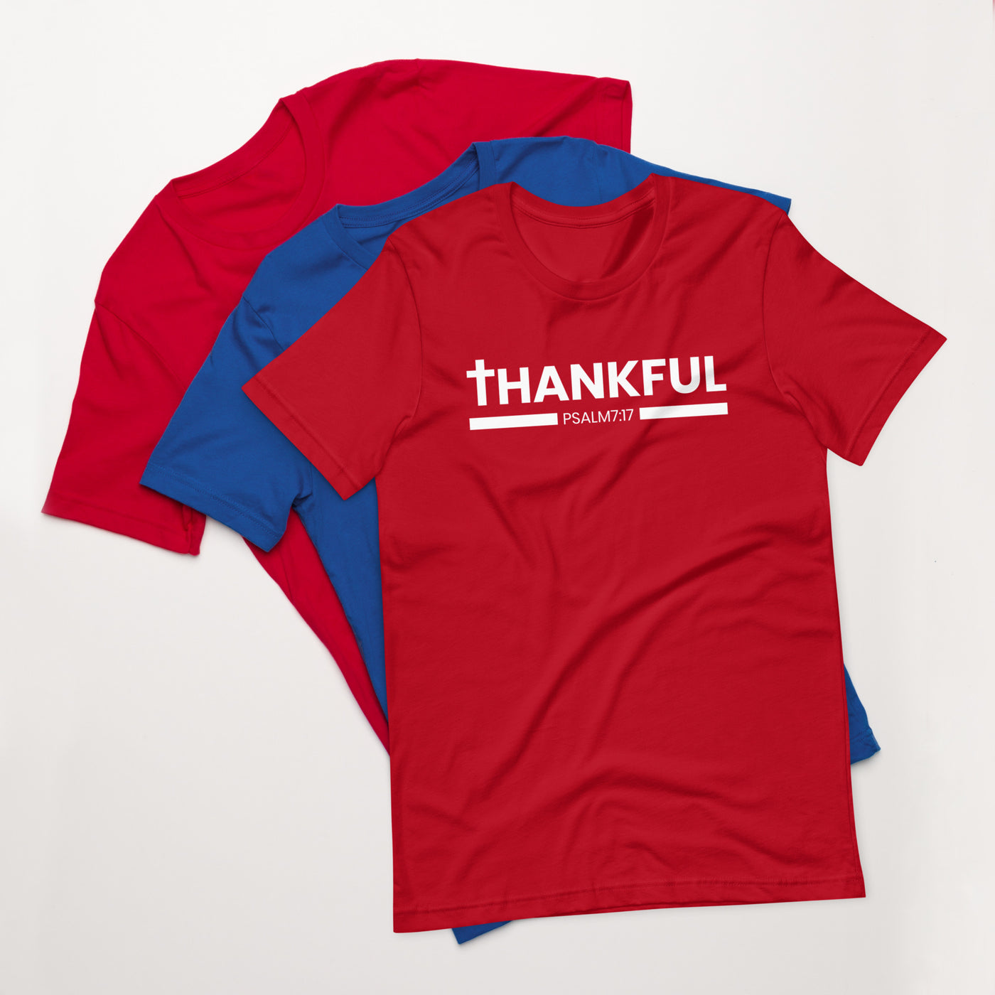 F&H Christian Thankful Womens T-Shirt