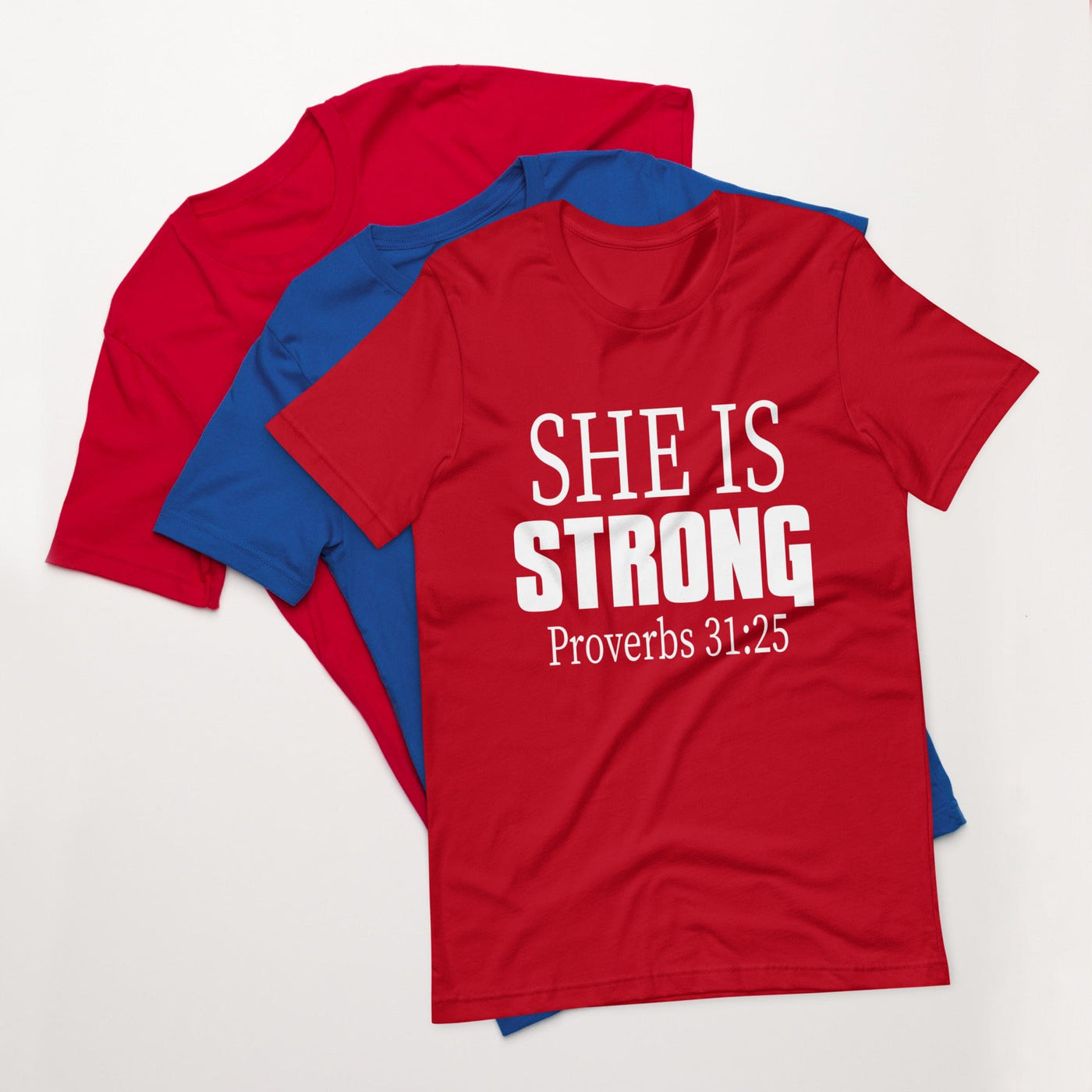 F&H Christian She is Strong Unisex t-shirt