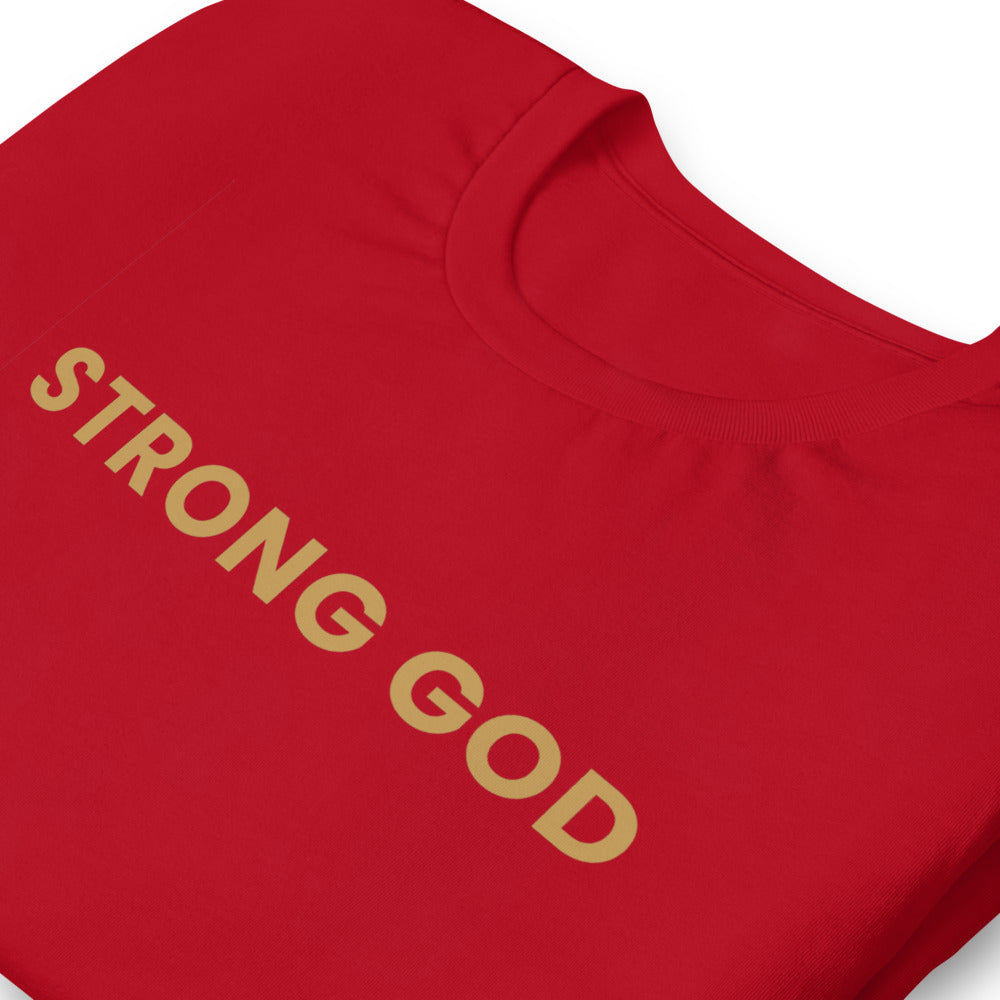 F&H Christian Strong God Women's T-Shirt - Faith and Happiness Store