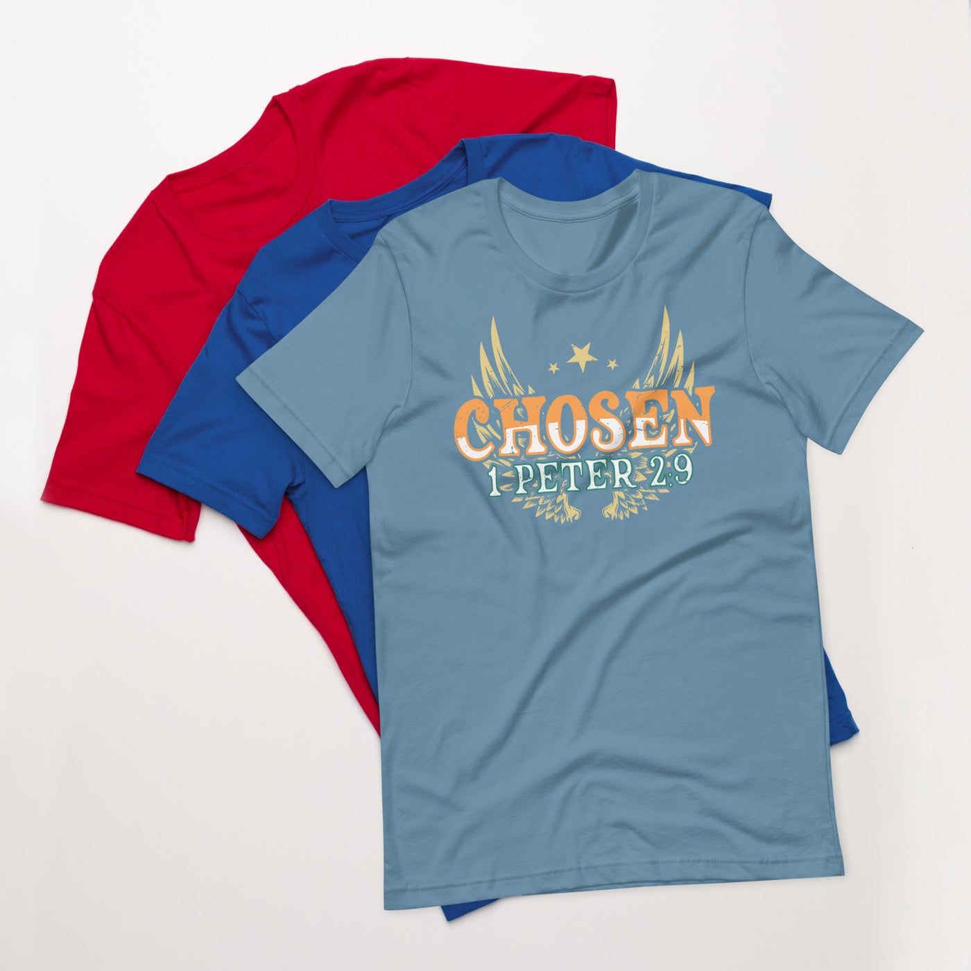 F&H Christian Chosen 1 Peter 2:9 Mens t-shirt