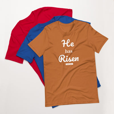 F&H Christian He is Risen Men's T-Shirt - Faith and Happiness Store