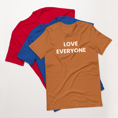 F&H Christian Love Everyone Women's T-Shirt - Faith and Happiness Store