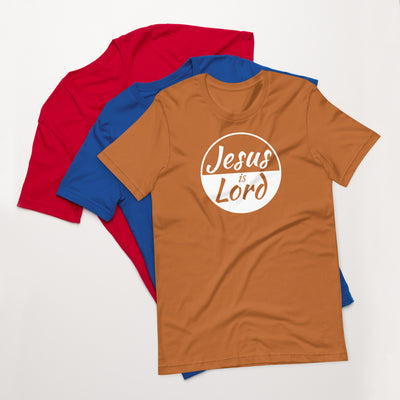 F&H Christian Jesus is Lord Split  Womens T-shirt