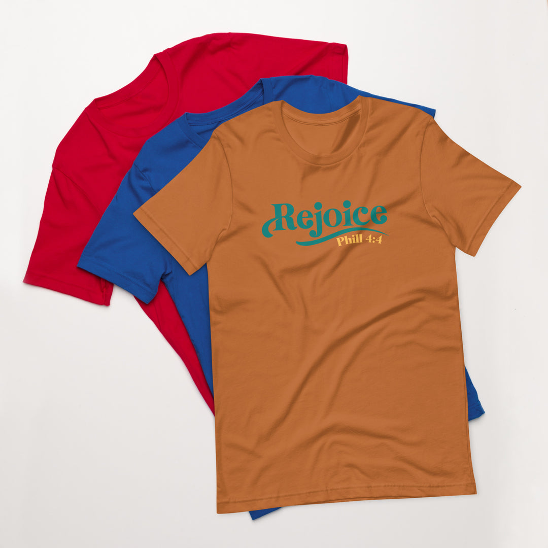 F&H Christian Rejoice Mens T-Shirt